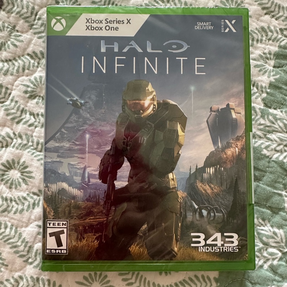 Halo Infinite for Series X 
Xbox One
Brand new
Sealed never been opened